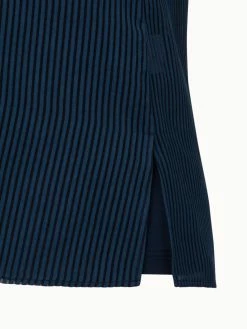 AKRIS Striped Cotton Silk Organza Blouse With Ruffles 10 AKRIS Striped Cotton Silk Organza Blouse With Ruffles -AKRIS sale 739138