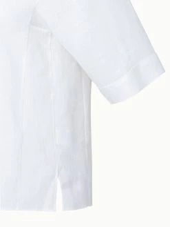 AKRIS Boxy Linen Voile Blouse -AKRIS sale 739184