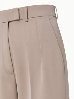 AKRIS Wool Gabardine Pleated Tapered Pants -AKRIS sale 739375