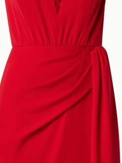 AKRIS Draped Silk Crêpe Dress -AKRIS sale 739584