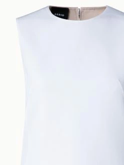 AKRIS Reversible Cotton Double-Face Sheath Dress 9 AKRIS Reversible Cotton Double-Face Sheath Dress -AKRIS sale 740260