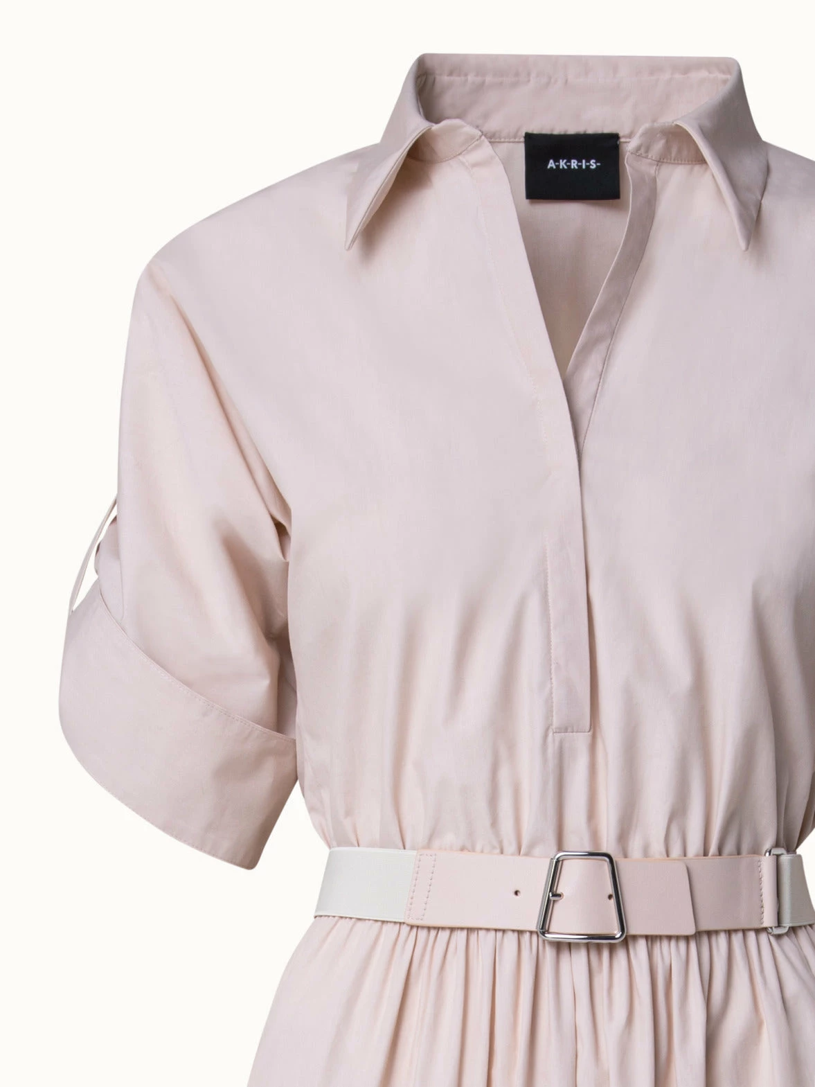 AKRIS Cotton Poplin Colorblock Dress 4 AKRIS Cotton Poplin Colorblock Dress - Image 4