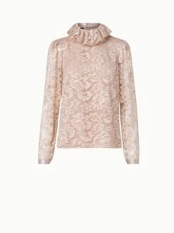 AKRIS Lace Blouse