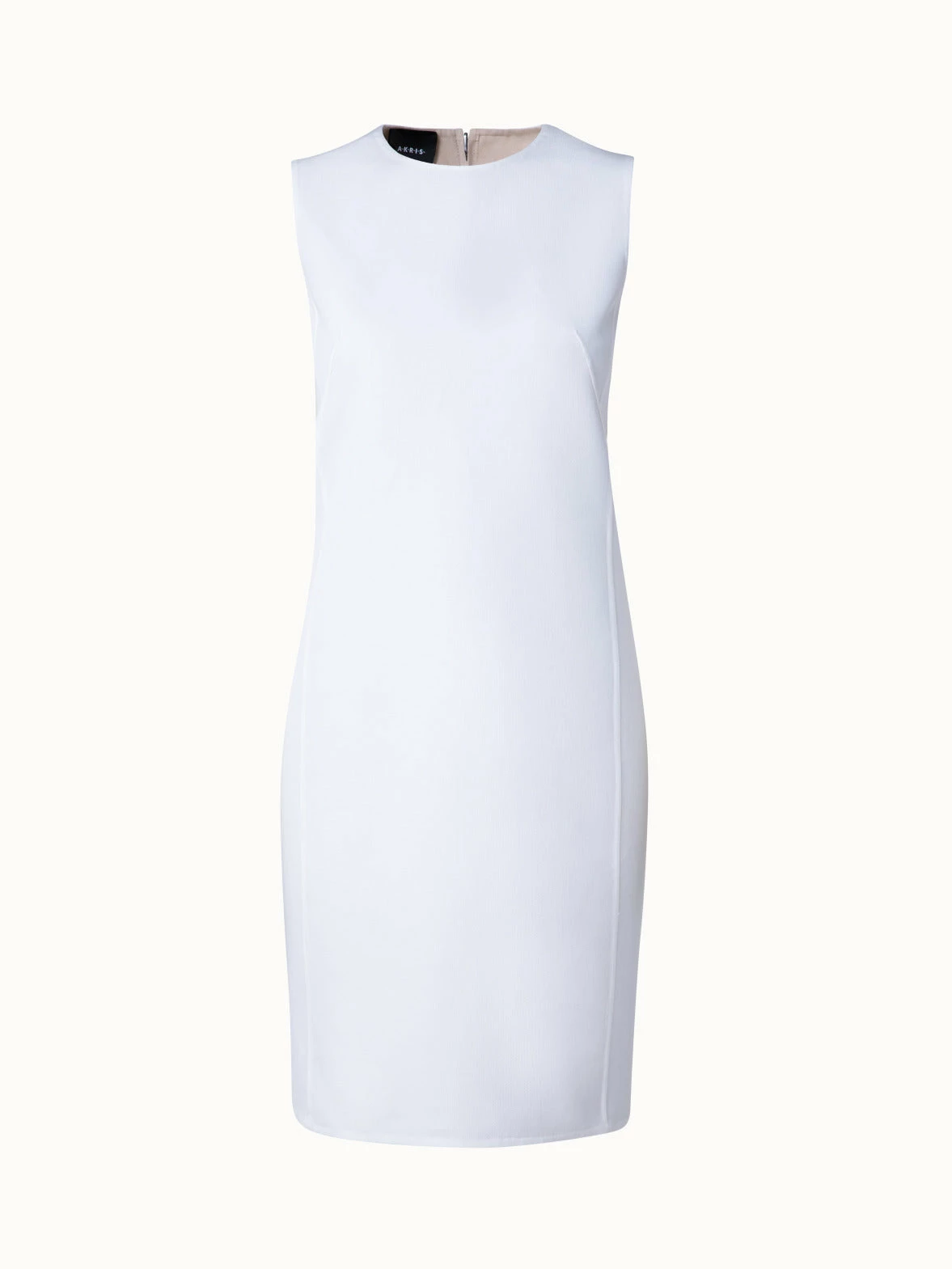 AKRIS Reversible Cotton Double-Face Sheath Dress 1 AKRIS Reversible Cotton Double-Face Sheath Dress