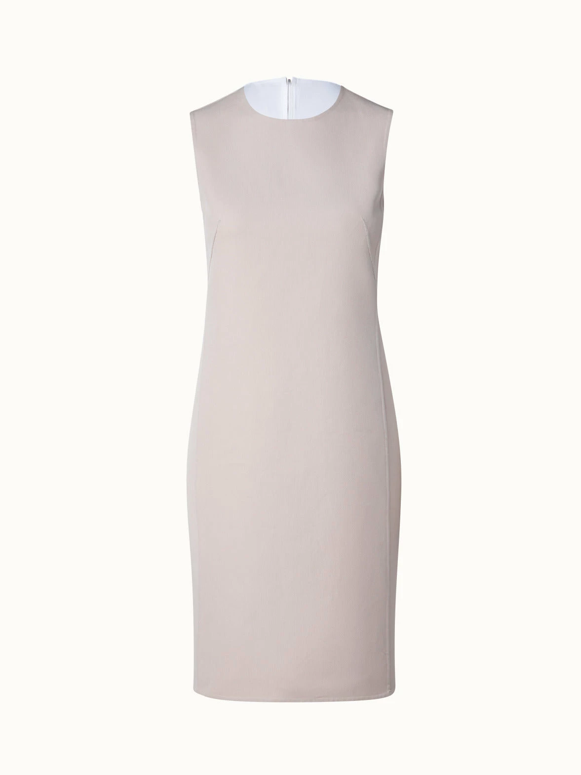 AKRIS Reversible Cotton Double-Face Sheath Dress 3 AKRIS Reversible Cotton Double-Face Sheath Dress - Image 3