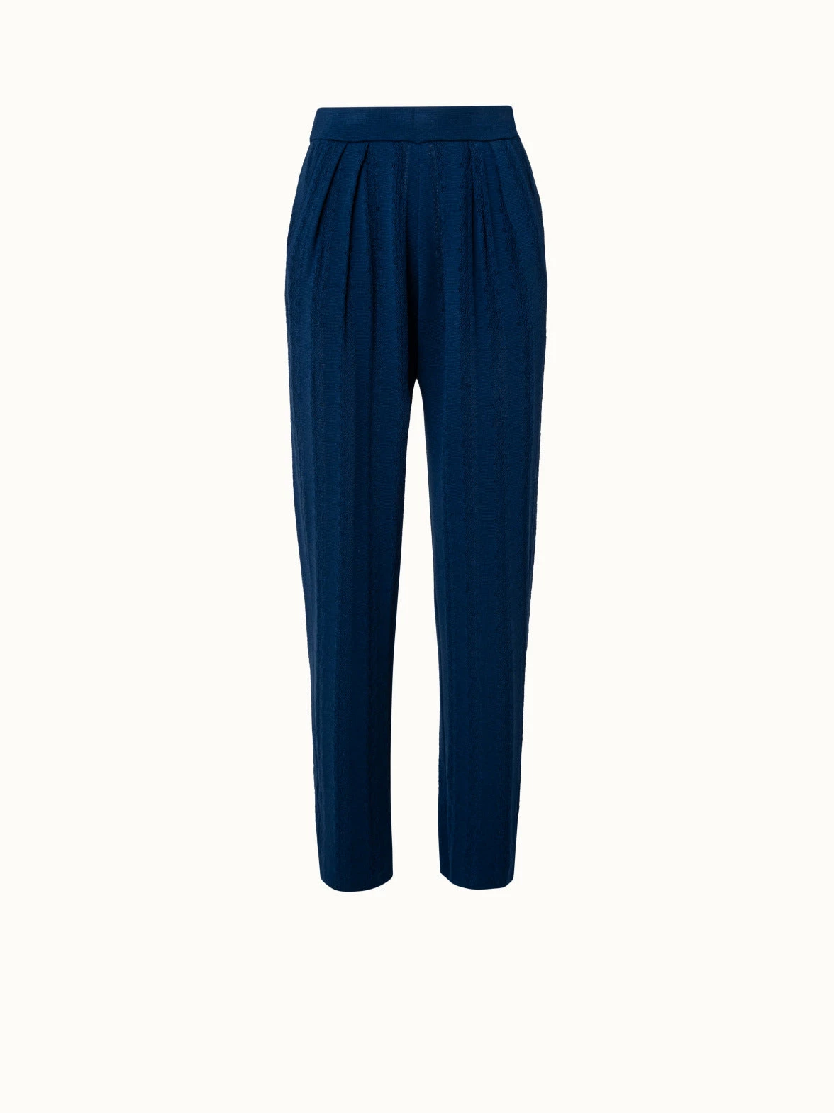 AKRIS Wool Silk Knit Lace Pants 1 AKRIS Wool Silk Knit Lace Pants