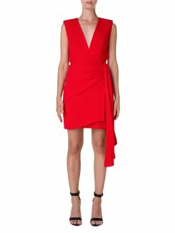 AKRIS Draped Silk Crêpe Dress -AKRIS sale 745656