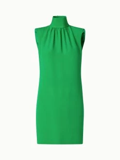 AKRIS Silk Crêpe Short Dress