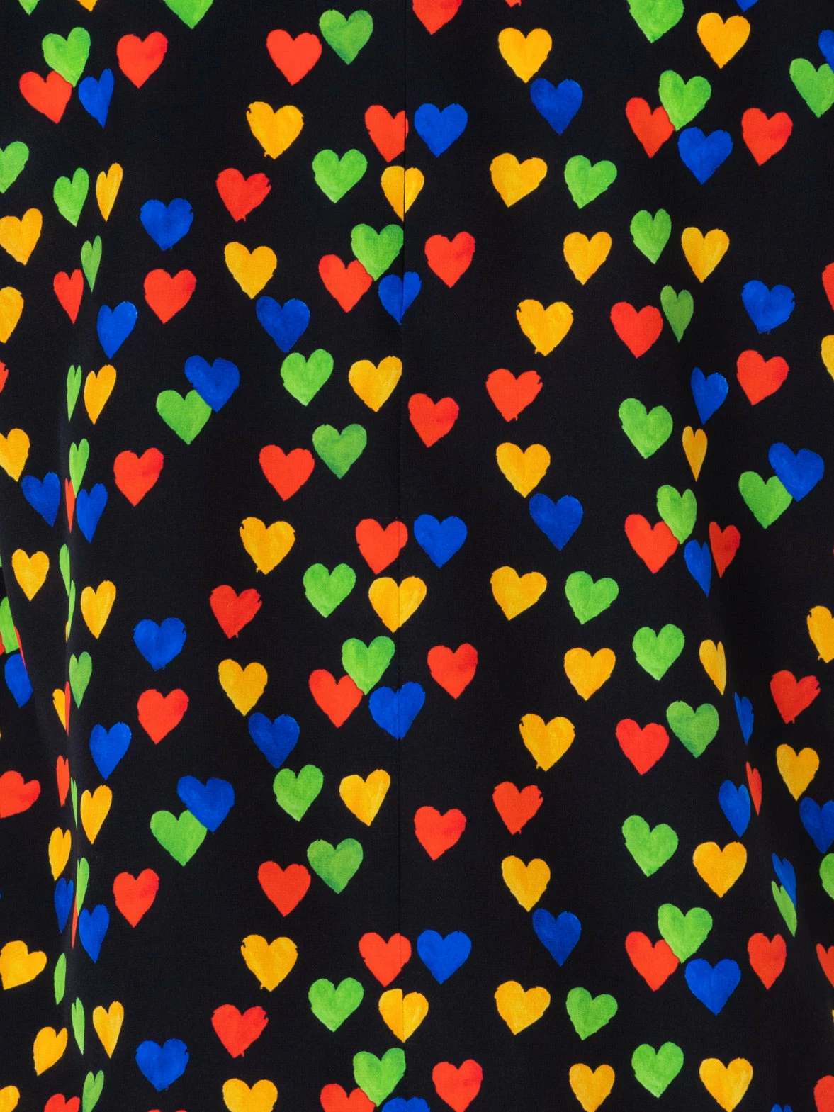 AKRIS Silk Crêpe Blouse With Hearts Druck 6 AKRIS Silk Crêpe Blouse With Hearts Druck - Image 6