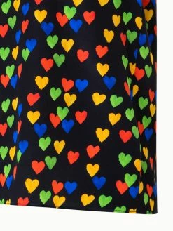 AKRIS Silk Crêpe Blouse With Hearts Druck 10 AKRIS Silk Crêpe Blouse With Hearts Druck -AKRIS sale 759483