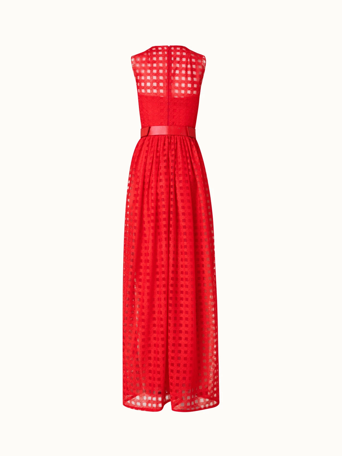 AKRIS Square Embroidery On Tulle Gown 3 AKRIS Square Embroidery On Tulle Gown - Image 3