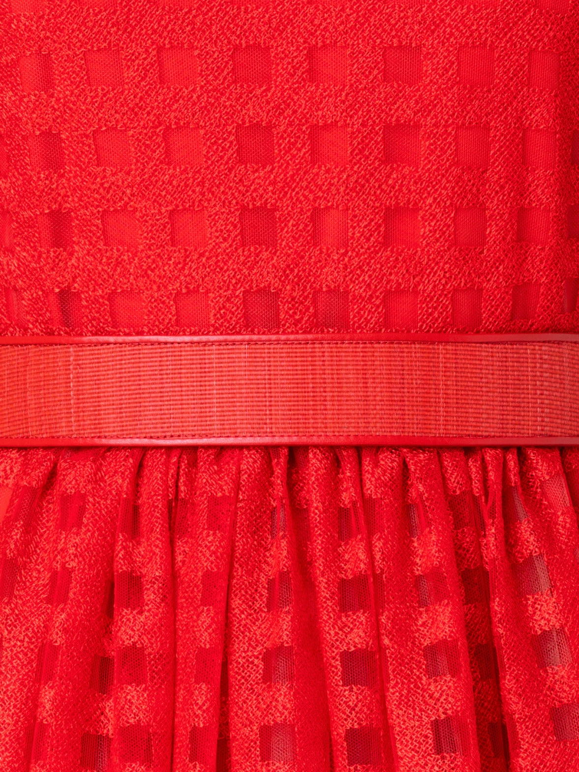 AKRIS Square Embroidery On Tulle Gown 5 AKRIS Square Embroidery On Tulle Gown - Image 5