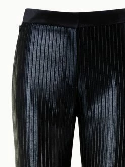 AKRIS Striped Techno Embroidery Straight Leg Pants 7 AKRIS Striped Techno Embroidery Straight Leg Pants -AKRIS sale 767461
