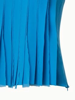 AKRIS Silk Georgette Pleated Blouse 8 AKRIS Silk Georgette Pleated Blouse -AKRIS sale 770421