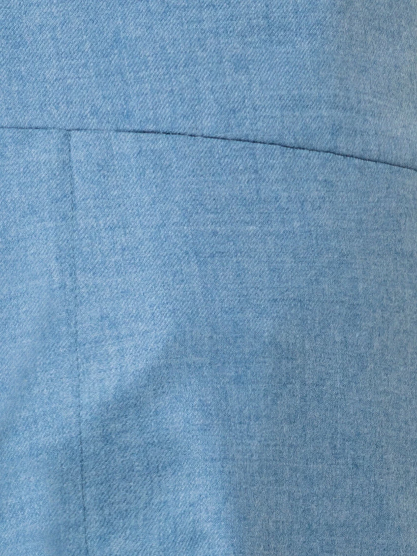 AKRIS Wool Stretch Flannel Cropped Tapered Pants 5 AKRIS Wool Stretch Flannel Cropped Tapered Pants - Image 5