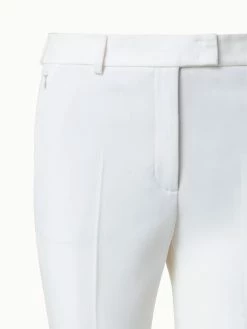 AKRIS Techno Wool Stretch Gabardine Cropped Pants -AKRIS sale 770719