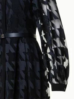 AKRIS Houndstooth Embroidery On Tulle Gown 10 AKRIS Houndstooth Embroidery On Tulle Gown -AKRIS sale 770838