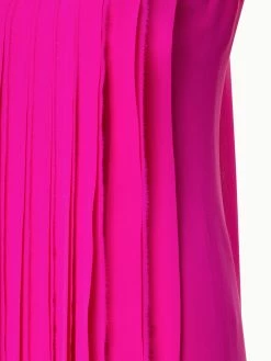 AKRIS Silk Georgette Pleated Dress -AKRIS sale 770858