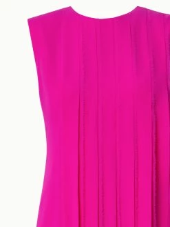 AKRIS Silk Georgette Pleated Dress -AKRIS sale 770859