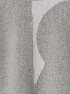 AKRIS Reversible Cashmere Knit Composed Letters Intarsia Double-Face Jacket -AKRIS sale 771095