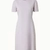AKRIS Wool Double-Face Sheath Dress