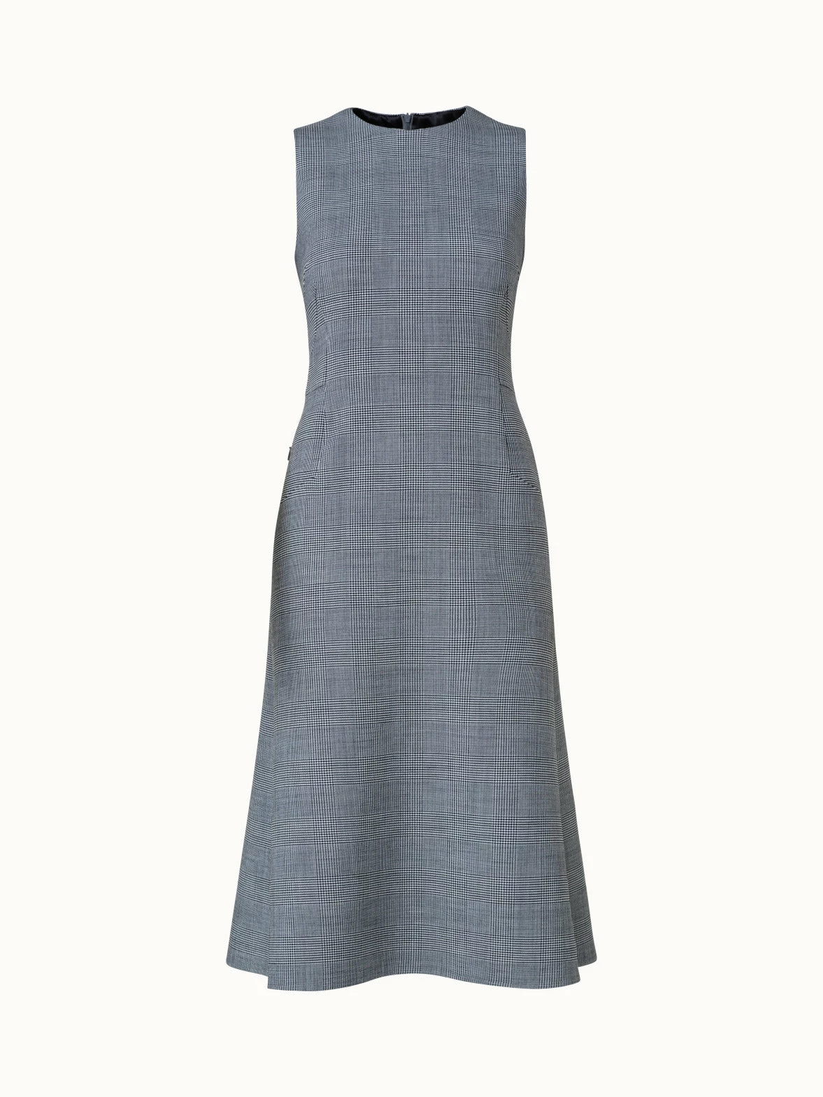 AKRIS Checked Wool Double-Face Midi Dress 1 AKRIS Checked Wool Double-Face Midi Dress