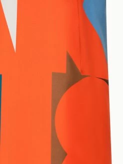 AKRIS Cotton Silk Double-Face Dress With Composed Letters Print 10 AKRIS Cotton Silk Double-Face Dress With Composed Letters Print -AKRIS sale 796664