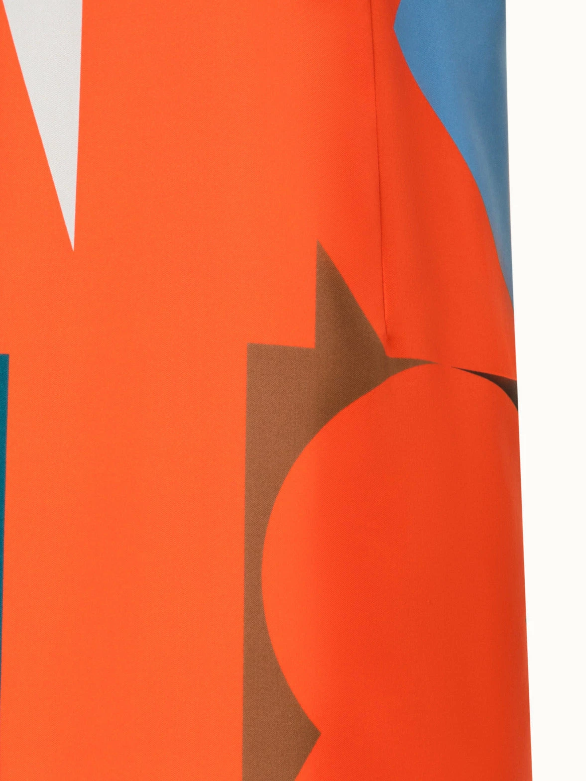 AKRIS Cotton Silk Double-Face Dress With Composed Letters Print 5 AKRIS Cotton Silk Double-Face Dress With Composed Letters Print - Image 5