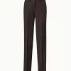 AKRIS Cool Wool Straight Leg Pants