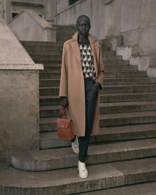 AKRIS Cashmere Double-Face Coat -AKRIS sale 820513